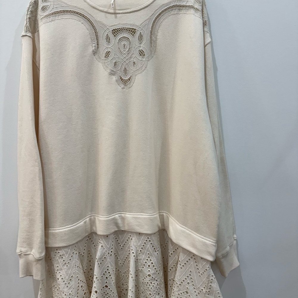 NWOT Free People Prairie Sweatshirt